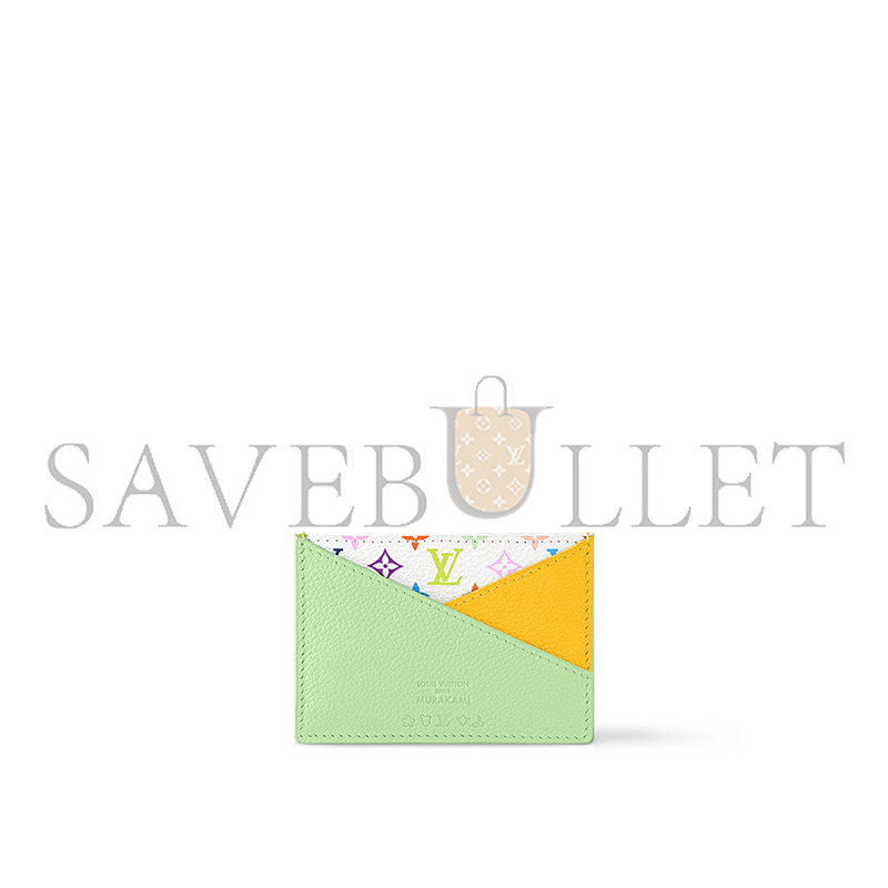 LOUIS VUITTON MURAKAMI LV X TM CRISS-CROSS CARD HOLDER M14139 (10*7cm)